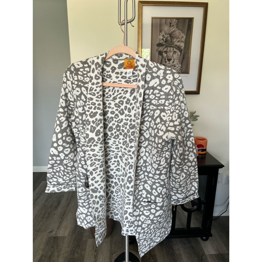 Ruby Rd. Leopard-Print Sweater - Picture 7 of 11
